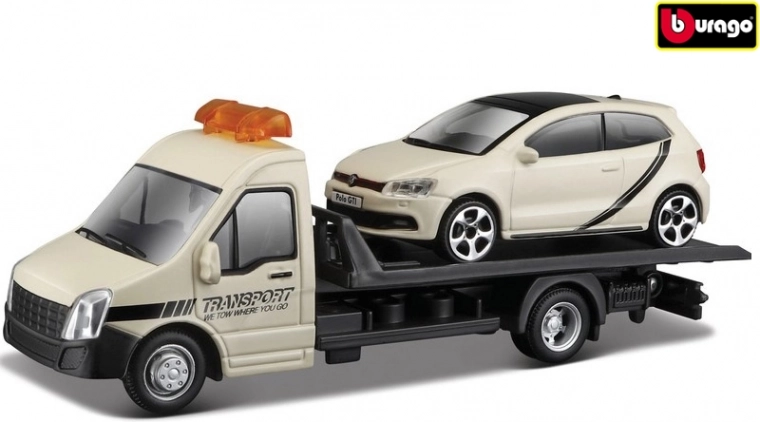 Vlečno vozilo z modelom VW Polo GTI od Bburaga