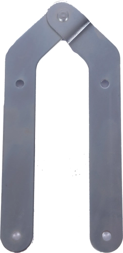 Lestevniški slikarski tečaj 200 mm, pocinkan (1 par)