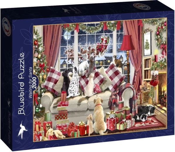 Puzzle Bluebird Čakanje na Božička 2000 koščkov