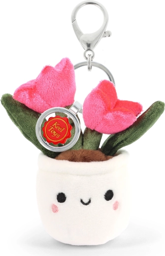 Keeleco obesek za torbo tulipan 12 cm