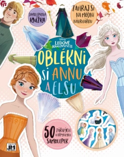 JIRI MODELS Obleci se: Nalepkarska knjiga Ledeno kraljestvo 2