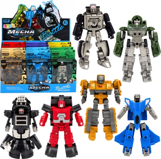 Robot 2 v 1, ki se preoblikuje v vojaško vozilo