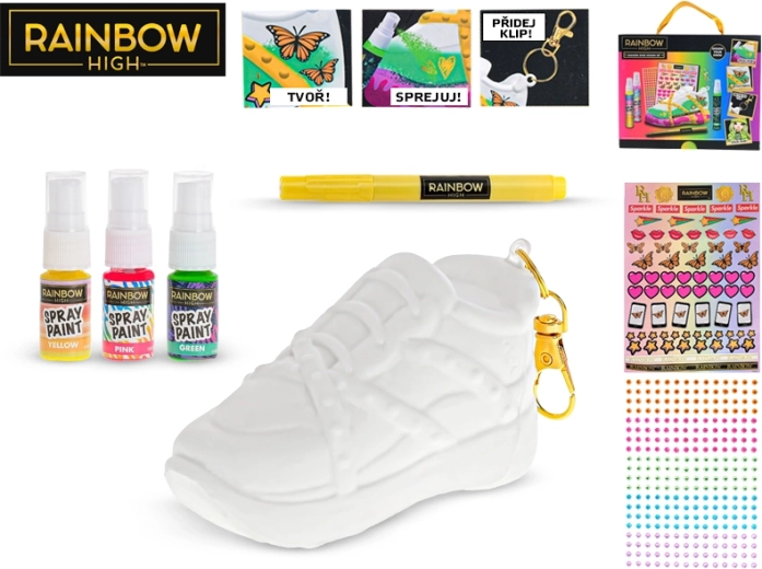 Rainbow High 3D Keychain Charm Making Kit