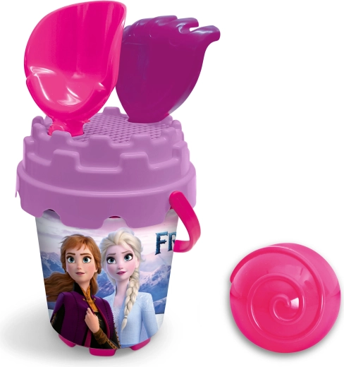 Komplet za pesek Frozen z modelčki
