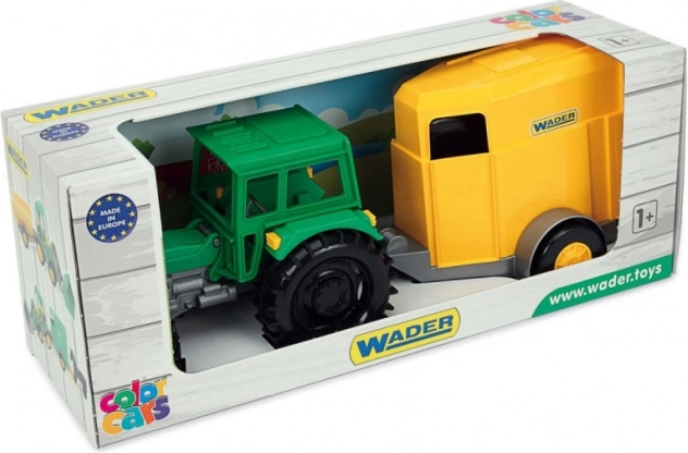 Traktor s prikolico za konja Color Cars
