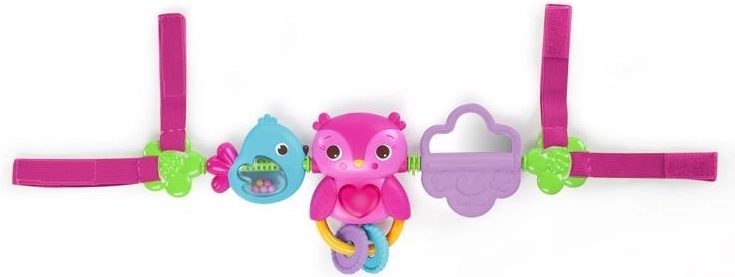 Viseča igrača za voziček in avtosedež PiP Busy Birdies znamke Bright Starts