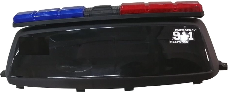 Vetrobransko steklo za otroški električni avtomobilček US Police 12 V JAMARA