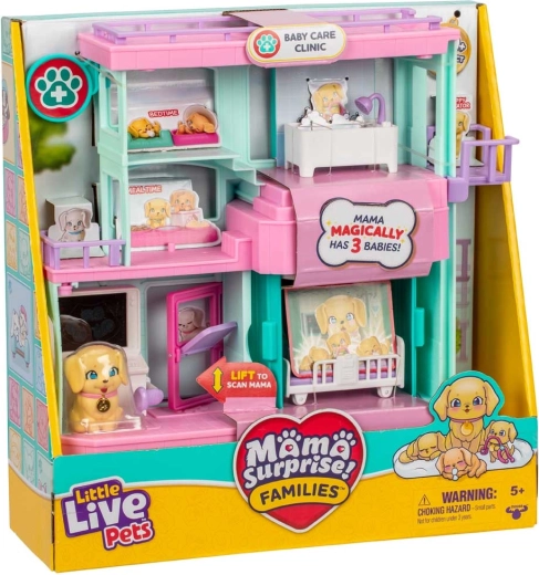 Little Live Pets Mama Surprise Families Baby Care Clinic – 1 kos