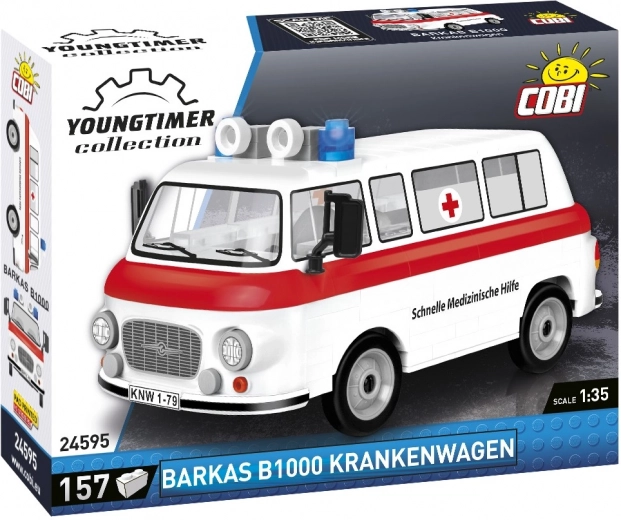 Konstruktorski komplet avtomobilčka Barkas B1000 SMH3