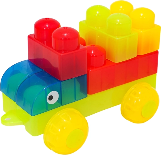 Mehke gelne sestavljanke 82 kosov s kovčkom