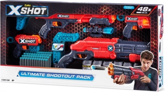 Komplet Zuru X-Shot Ultimate Shootout Pack Vigilante