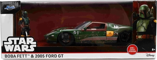Jada Star Wars Ford GT 2005 v merilu 1:24 s figurico Bobe Fetta