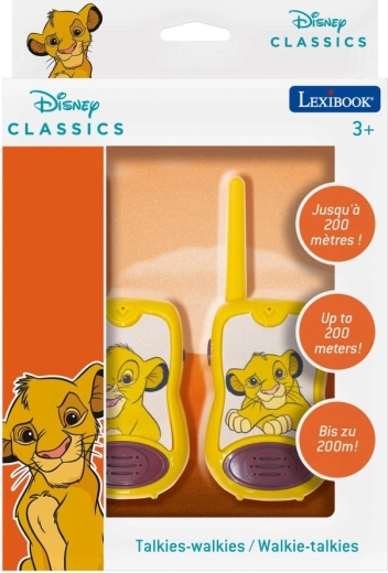 Otroški voki-tokiji Lexibook Disney Levji kralj z dosegom 200 m