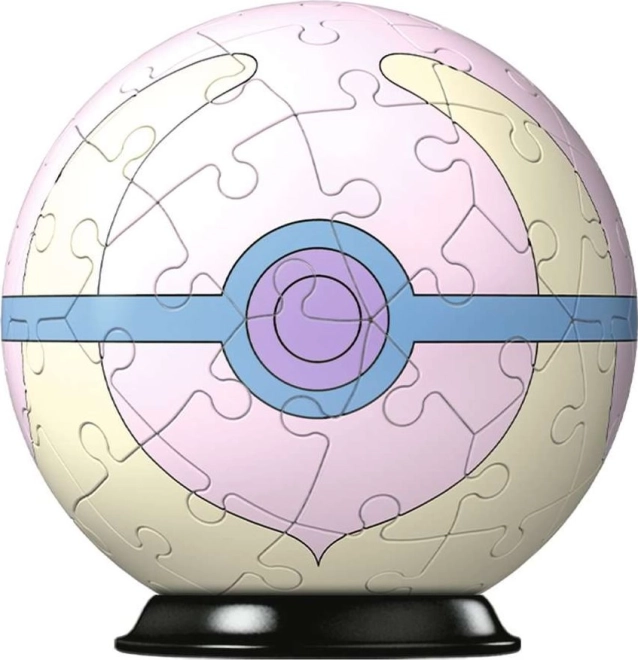 3D sestavljanka krogla POKÉMON Heal Ball