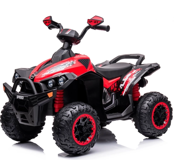 Chipolino električni štirikolesnik ATV Speed rdeč