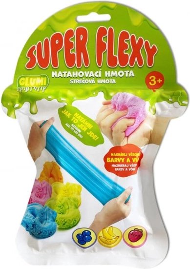 Glumi super flexy raztegljiva modelirna masa z vonjem