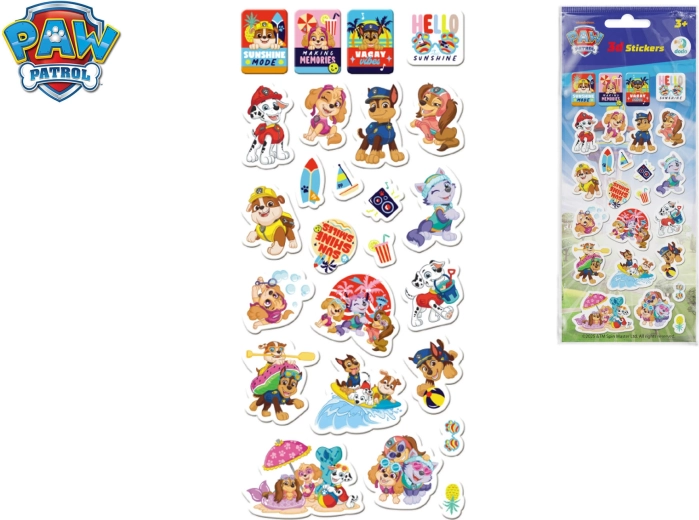 Paw Patrol (Tlapková patrola) 3D Sticker Set