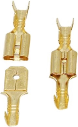 Pair of automotive connectors with locking tab 6.3 mm – set of 100 pairs (200 pcs)