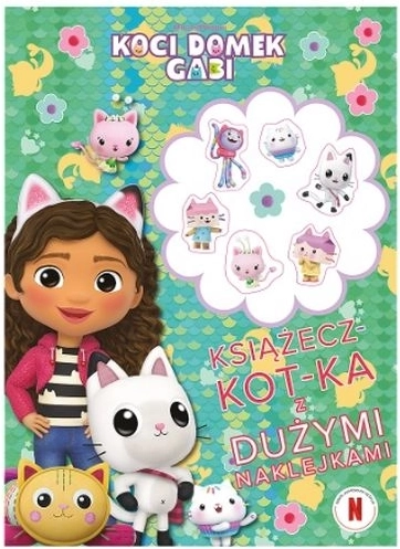Gabi’s Dollhouse: mačja knjiga z nalepkami