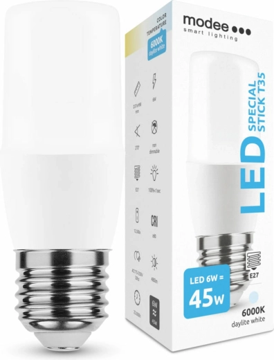 Modee Smart Lighting LED žarnica T35 E27 6 W hladno bela