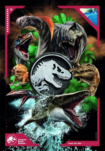 Sestavljanka CLEMENTONI Jurski svet 180 kosov