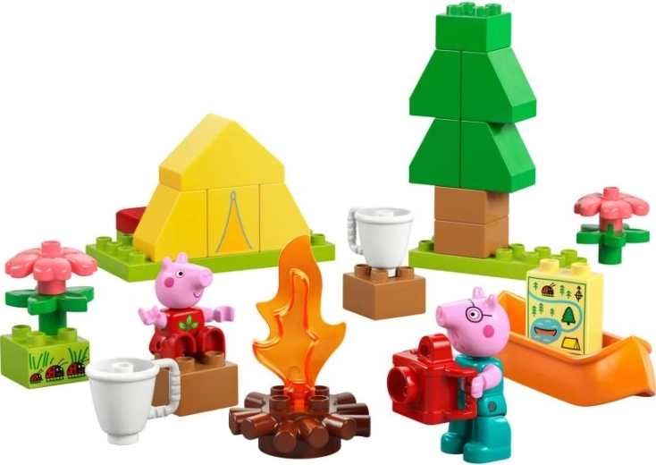 LEGO DUPLO PEPPA PIG – kamping dogodivščina