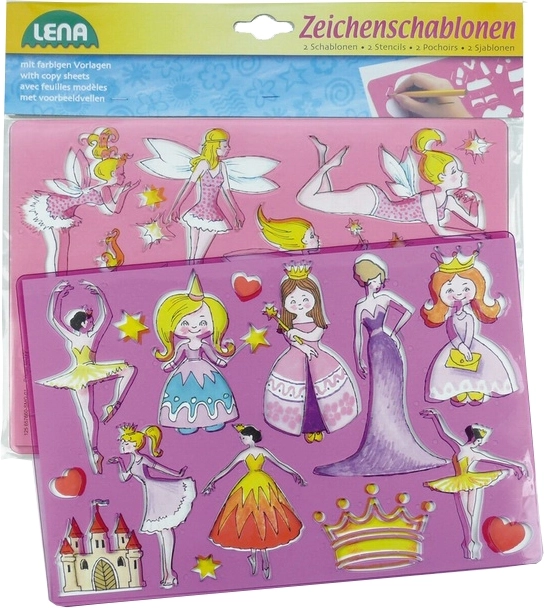 Risarske šablone princese in balerine LENA