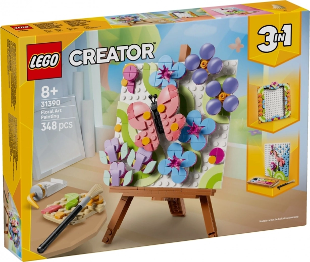LEGO Creator okrasna slika s cvetjem 3 v 1