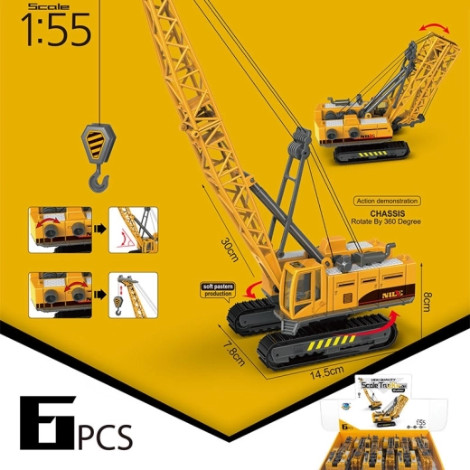 Gradbeni žerjav 1:55