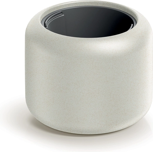 Peščeni lonček za rože ULPHO 40 cm z mat površino