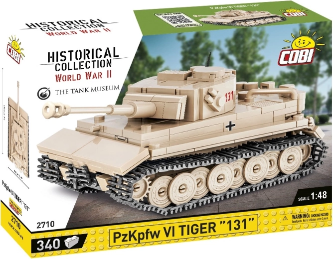 PzKpfw VI TIGER 131 Tank Construction Set, 1:48 Scale