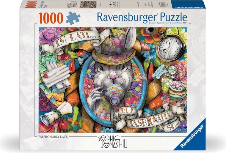 Ravensburger sestavljanka Pozno, a stilsko – 1000 koščkov