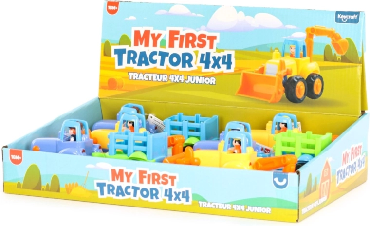 Traktor 4x4 Junior s prikolico ali nakladačem – My First Farm Vehicle