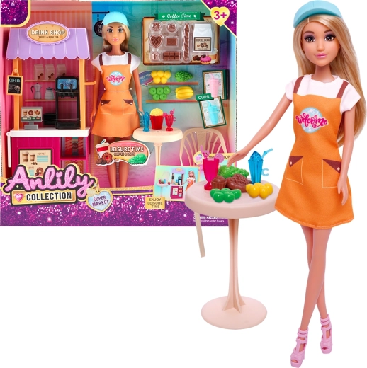 Set punčka s kavarno