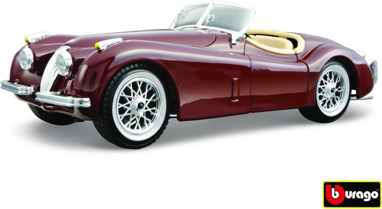 BBU Jaguar XK120 Roadster v merilu 1:24, zelen