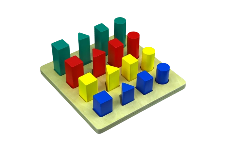 Montessori lestvica – geometrijska telesa