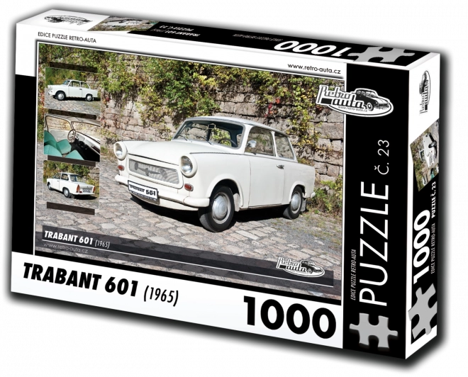Sestavljanka Retro-avtomobili Trabant 601 (1965) 1000 koščkov