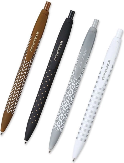 Kemični svinčnik CONCORDE Milano, mešanica barv, 0,7 mm