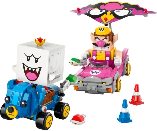 Lego super mario mario kart – wario in king boo