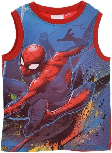 Otroška majica brez rokavov Spider-Man