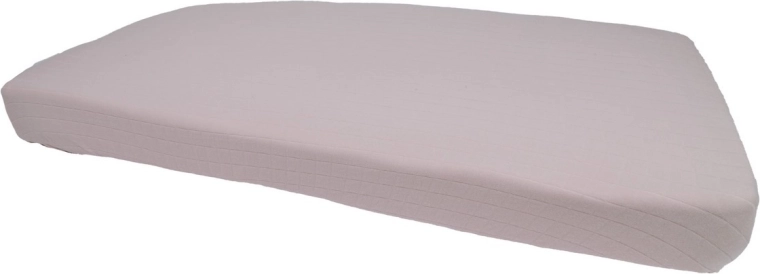 Lodger slumber solid napenjalna rjuha za posteljico 60 × 120 cm powder