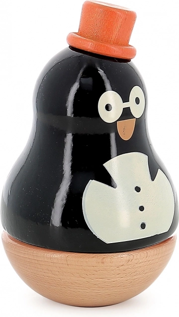 Music Box Penguin René – wooden VILAC