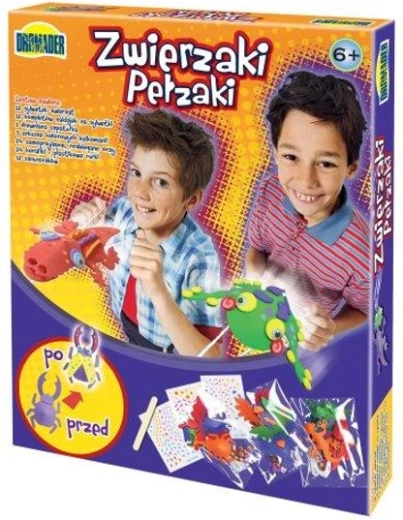 Kreativni set – plezajoče živalice na vrvici