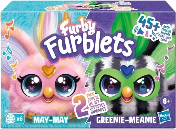 Hasbro Furby Furblets dvojno pakiranje interaktivnih mini prijateljčkov