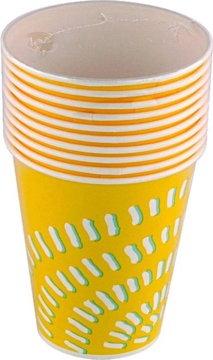 Papirnati lončki 300 ml – za enkratno uporabo, kompostabilni (10 kos)