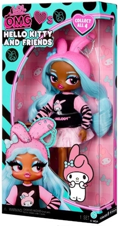 Modna lutka L.O.L. Surprise O.M.G. Hello Kitty in My Melody – 1 kos