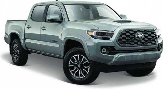 Model avtomobila TOYOTA Tacoma TRD 2023 1:24 siv
