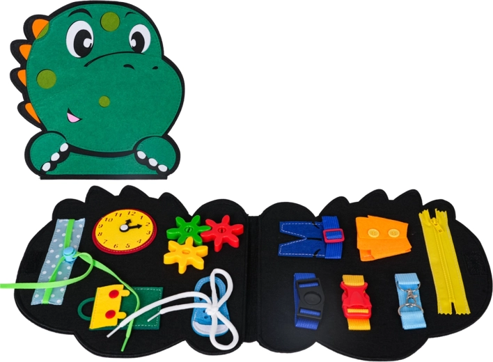 Multifunctional learning board dino