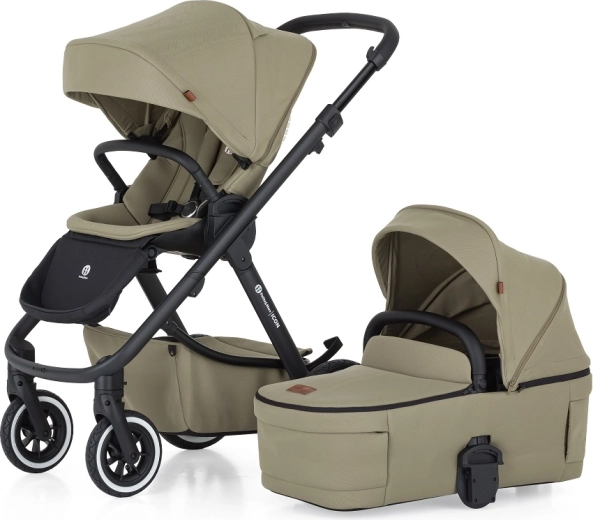 Petite&Mars kombinirani voziček Icon 2v1 Mossy green lite air