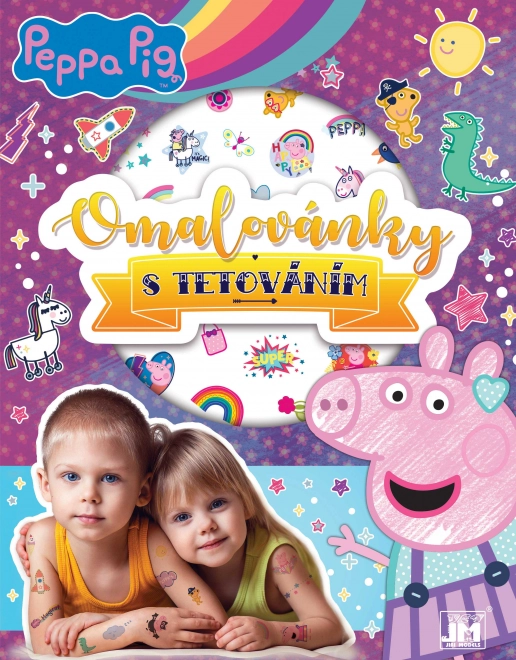 Pobarvanka in tetovaže Pujsa Pepa